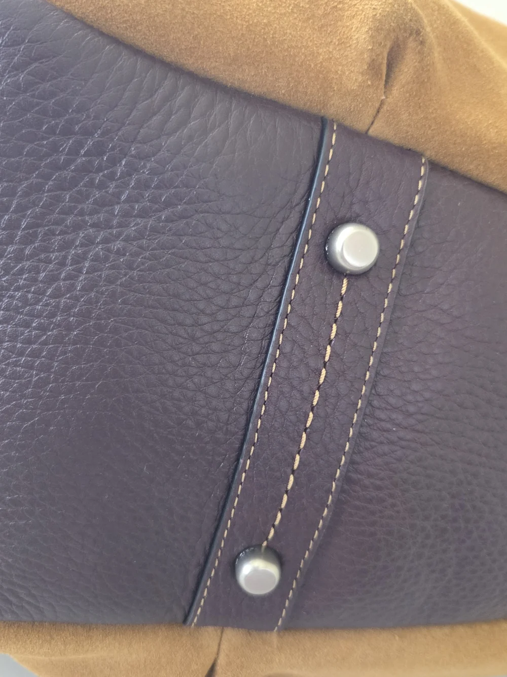 Rare* COACH Bandit 39 Hobo Suede Leather Silver Hardware
